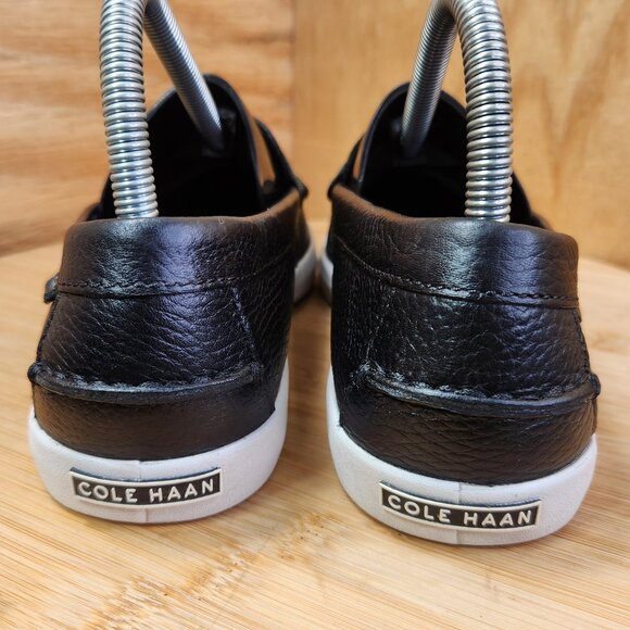 Cole Haan Grand OS Nantucket Leather Penny Loafers - Picture 5 of 9